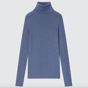 [Uniqlo] Extra Fine Merino Ribbed Turtleneck Long-Sleeve Sweater (2022 Edition)